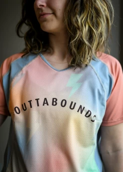 Outtabounds Women's Like Lightning Bike Jersey 5 Outtabounds Women's Like Lightning Bike Jersey -Bicycle Equipment Store outtabounds outtabounds womens like lightning bike 2
