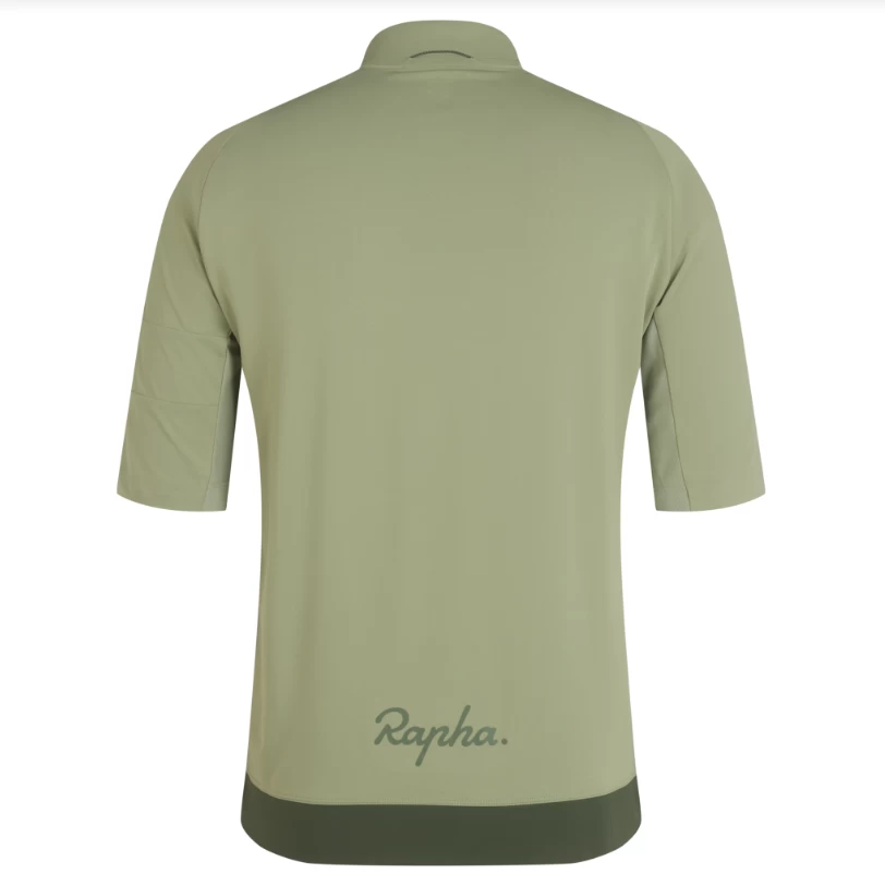 Rapha M's Explore Zip Neck Technical Tee 2 Rapha M's Explore Zip Neck Technical Tee - Image 2