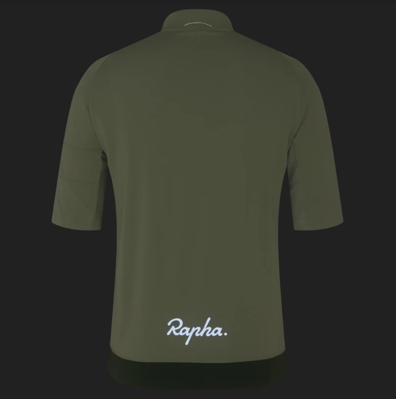 Rapha M's Explore Zip Neck Technical Tee 3 Rapha M's Explore Zip Neck Technical Tee - Image 3