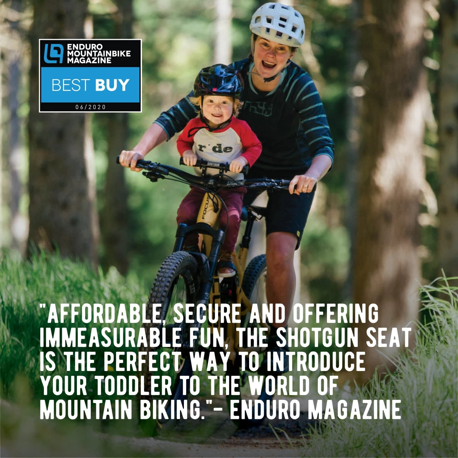 Shotgun Front Mounted Mountain Bike Child Seat 2 Shotgun Front Mounted Mountain Bike Child Seat - Image 2