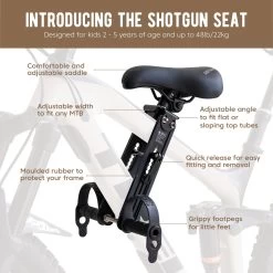 Shotgun Front Mounted Mountain Bike Child Seat